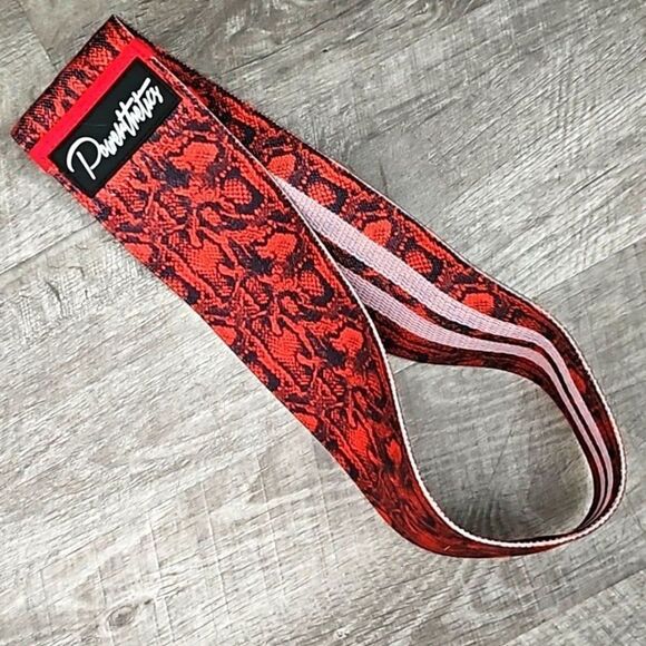 Fitness Resistance Band Exercise Snake Skin Glute Band - Picture 2 of 4